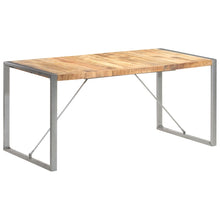 Carica l&#39;immagine nel visualizzatore di Gallery, Tavolo da Pranzo 160x80x75 cm in Legno Massello di Mango