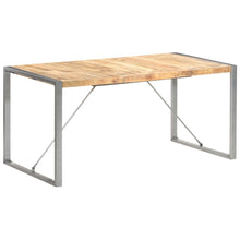 Carica l&#39;immagine nel visualizzatore di Gallery, Tavolo da Pranzo 160x80x75 cm in Legno Massello di Mango