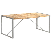 Load image into Gallery viewer, Tavolo da Pranzo 180x90x75 cm in Legno Massello di Mango Grezzo