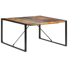 Load image into Gallery viewer, Tavolo da Pranzo 140x140x75 cm in Legno Massello di Recupero