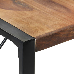 Tavolo da Pranzo 140x140x75 cm in Legno Massello