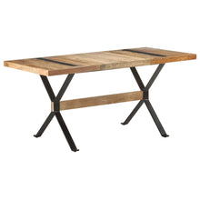 Load image into Gallery viewer, Tavolo da Pranzo 160x80x76 cm in Legno Massello di Mango Grezzo