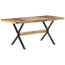 Load image into Gallery viewer, Tavolo da Pranzo 160x80x76 cm in Legno Massello di Mango Grezzo