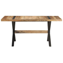 Load image into Gallery viewer, Tavolo da Pranzo 160x80x76 cm in Legno Massello di Mango Grezzo