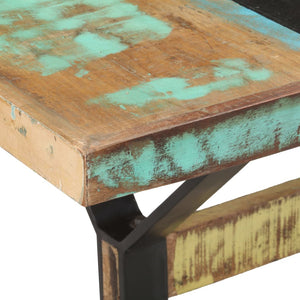 Tavolo da Pranzo 160x80x76 cm in Legno Massello di Recupero