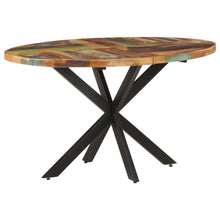 Carica l&#39;immagine nel visualizzatore di Gallery, Tavolo da Pranzo 140x80x75 cm in Legno Massello di Rovere