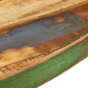 Tavolo da Pranzo 140x80x75 cm in Legno Massello di Rovere