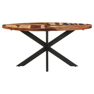 Tavolo da Pranzo 160x90x75 cm in Legno Massello di Acacia