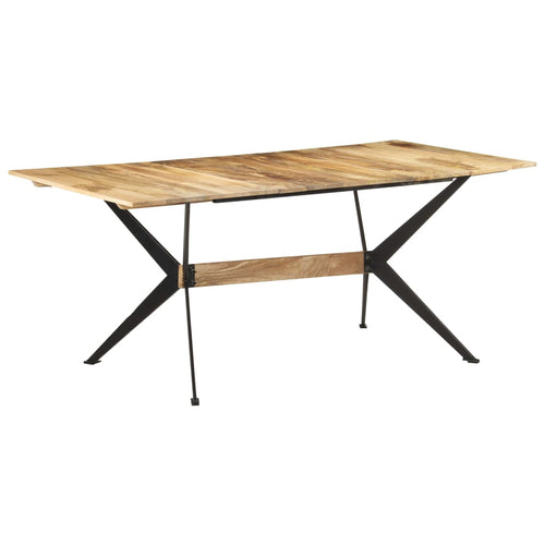 Tavolo da Pranzo 180x90x76 cm in Legno Massello di Mango