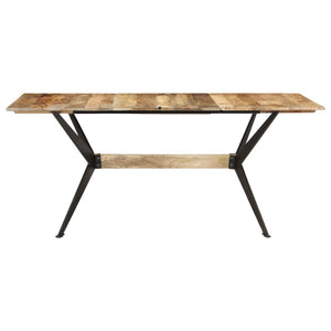 Tavolo da Pranzo 180x90x76 cm in Legno Massello di Mango
