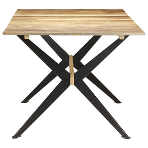 Tavolo da Pranzo 180x90x76 cm in Legno Massello di Mango