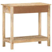 Laden Sie das Bild in den Galerie-Viewer, Mobiletto Consolle 80x35x74 cm in Legno Massello di Mango