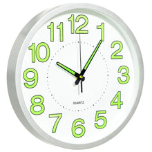 Laden Sie das Bild in den Galerie-Viewer, Orologio da Parete Luminoso Bianco 30 cm