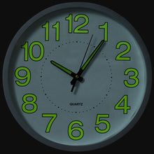 Laden Sie das Bild in den Galerie-Viewer, Orologio da Parete Luminoso Bianco 30 cm