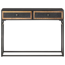 Load image into Gallery viewer, Tavolo Consolle 100x35x75 cm in Legno Massello di Mango