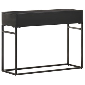 Tavolo Consolle 100x35x75 cm in Legno Massello di Mango