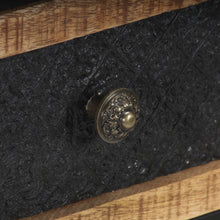 Load image into Gallery viewer, Tavolo Consolle 100x35x75 cm in Legno Massello di Mango