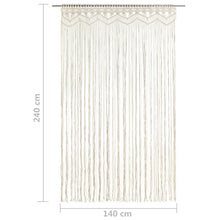 Charger l&#39;image dans la galerie, Tenda Macramè 140x240 cm in Cotone