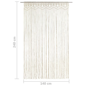 Tenda Macramè 140x240 cm in Cotone