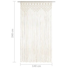Charger l&#39;image dans la galerie, Tenda Macramè 140x240 cm in Cotone