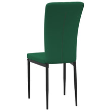Carica l&#39;immagine nel visualizzatore di Gallery, Sedie da Pranzo 2 pz Verde Scuro in Velluto