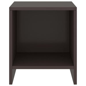 Comodini 2 pz Marrone Scuro 35x30x40 cm in Pino Massello