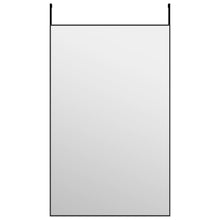 Indlæs billede til gallerivisning Specchio da Porta Nero 50x80 cm in Vetro e Alluminio