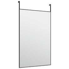 Indlæs billede til gallerivisning Specchio da Porta Nero 50x80 cm in Vetro e Alluminio