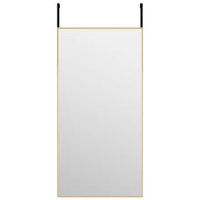 Indlæs billede til gallerivisning Specchio da Porta Oro 40x80 cm in Vetro e Alluminio
