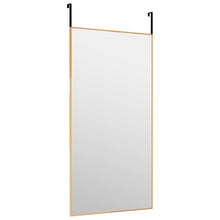 Indlæs billede til gallerivisning Specchio da Porta Oro 40x80 cm in Vetro e Alluminio