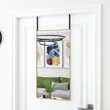 Indlæs billede til gallerivisning Specchio da Porta Oro 40x80 cm in Vetro e Alluminio