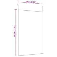 Load image into Gallery viewer, Specchio da Porta Oro 50x80 cm in Vetro e Alluminio