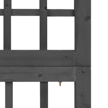 Load image into Gallery viewer, Separè 6 Pannelli in Legno di Abete Nero 242,5x180 cm