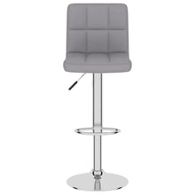 Load image into Gallery viewer, Sgabelli da Bar 2 pz Grigio Chiaro in Tessuto
