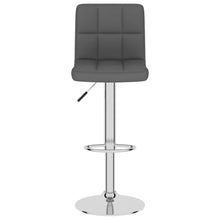 Load image into Gallery viewer, Sgabelli da Bar 2 pz in Tessuto Grigio Scuro