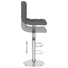 Load image into Gallery viewer, Sgabelli da Bar 2 pz in Tessuto Grigio Scuro