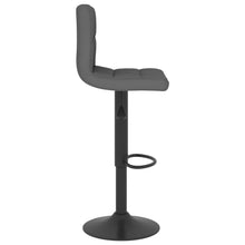 Load image into Gallery viewer, Sgabelli da Bar 2 pz in Tessuto Grigio Scuro