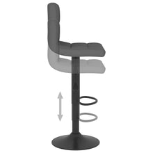 Load image into Gallery viewer, Sgabelli da Bar 2 pz in Tessuto Grigio Scuro