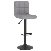 Load image into Gallery viewer, Sgabelli da Bar 2 pz Grigio Chiaro in Tessuto