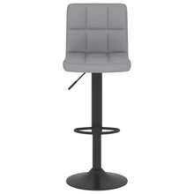 Load image into Gallery viewer, Sgabelli da Bar 2 pz Grigio Chiaro in Tessuto
