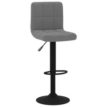 Load image into Gallery viewer, Sgabelli da Bar 2 pz Grigio Scuro in Velluto