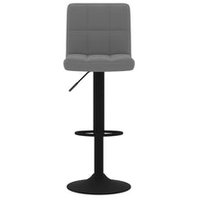 Load image into Gallery viewer, Sgabelli da Bar 2 pz Grigio Scuro in Velluto