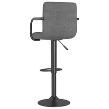 Carica l&#39;immagine nel visualizzatore di Gallery, Sgabelli da Bar 2 pz Grigio Chiaro in Tessuto