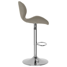 Load image into Gallery viewer, Sgabelli da Bar 2 pz Grigio Chiaro in Velluto