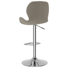 Load image into Gallery viewer, Sgabelli da Bar 2 pz Grigio Chiaro in Velluto