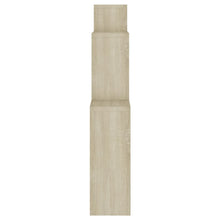 Load image into Gallery viewer, Mensola a Muro 4 Cubi Rovere Sonoma 80x15x78,5cm Legno Multistrato