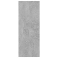 Carica l&#39;immagine nel visualizzatore di Gallery, Mobiletto Consolle Grigio Cemento 78x30x80cm Legno Multistrato