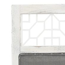Laden Sie das Bild in den Galerie-Viewer, Separè 6 Pannelli Grigio 210x165 cm in Tessuto e legno