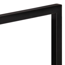 Load image into Gallery viewer, Mensole Parete 2pz 100x24x35 cm Legno Massello Acacia e Acciaio
