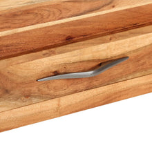 Laden Sie das Bild in den Galerie-Viewer, Tavolo Consolle 110x34x74 cm in Legno Massello di Acacia